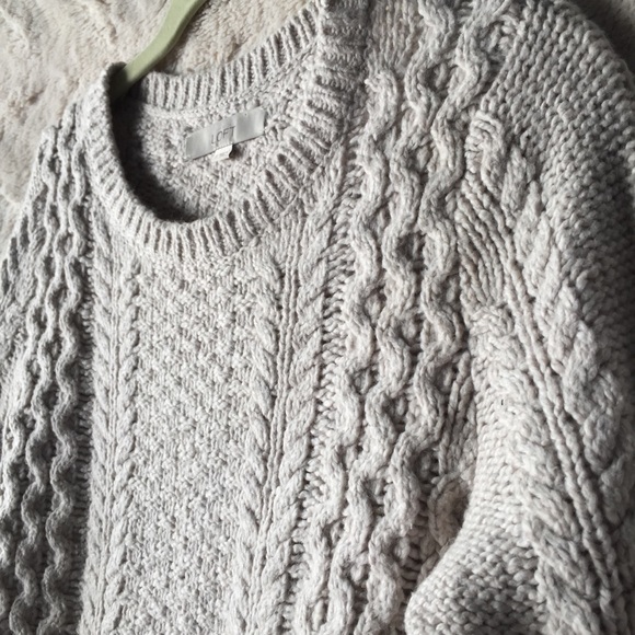 LOFT Sweaters - LOFT Cable Knit Sweater, S